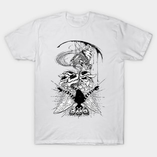 BULLET WITH BUTTERFLY WINGS 2 T-Shirt